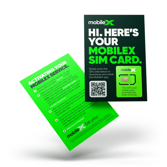 MobileX BYO Handset SIM Card Starter Pack